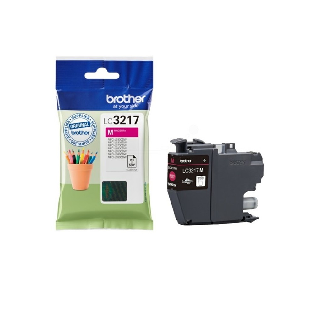 cartucho tinta brother magenta lc3217m