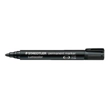 marcador permanente staedtler 352 punta conica trazo 2 mm ne