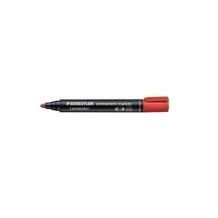 rotulador permanente grueso rojo staedtler lumocolor 352 pa