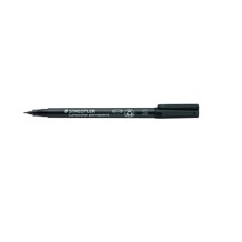 rotulador permanente negro s staedtler lumocolor unidad