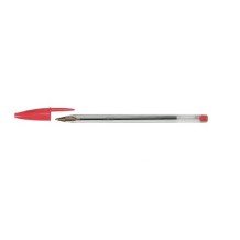 boligrafo rojo bic cristal unidad