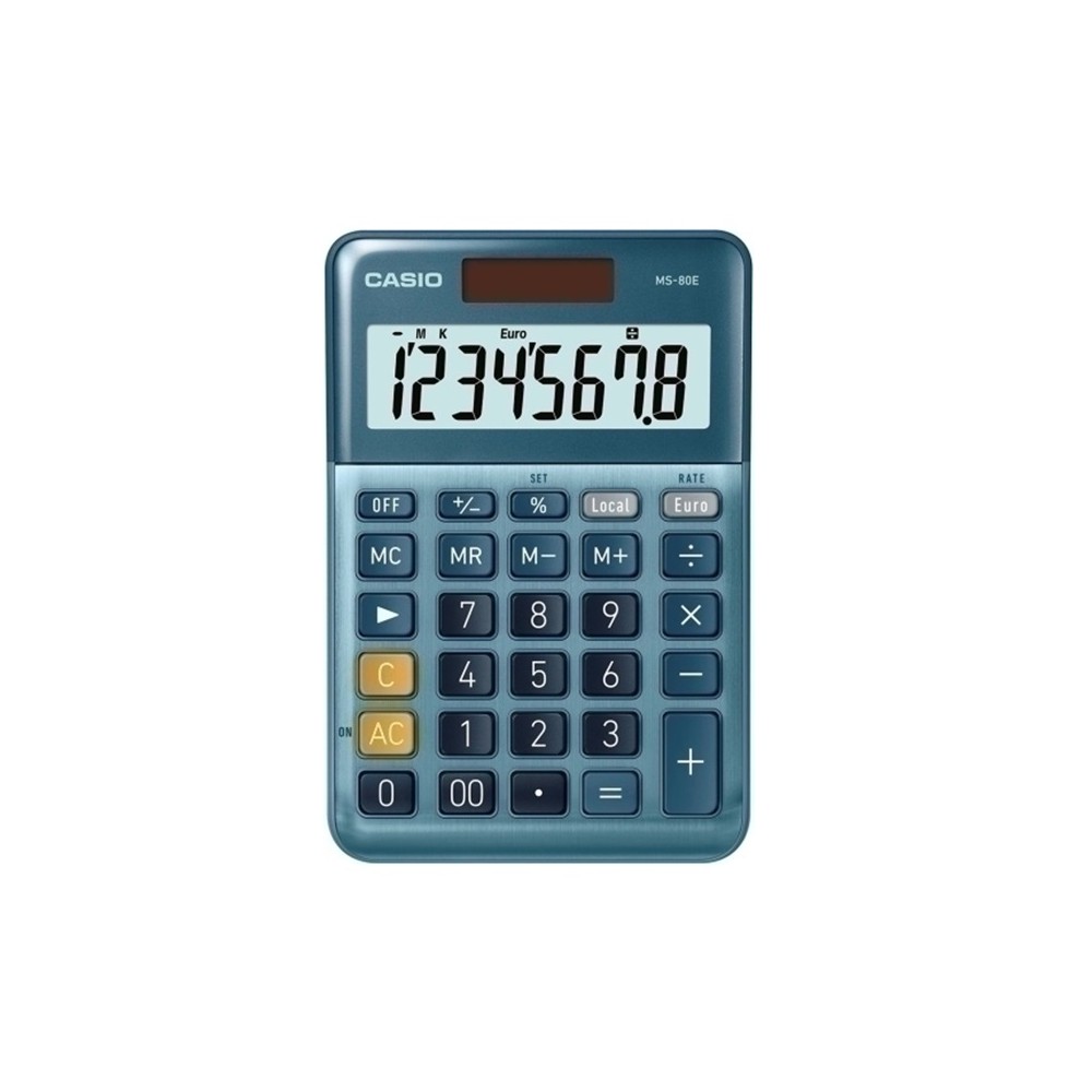 calculadora casio 8 digitos ms80 ever unidad