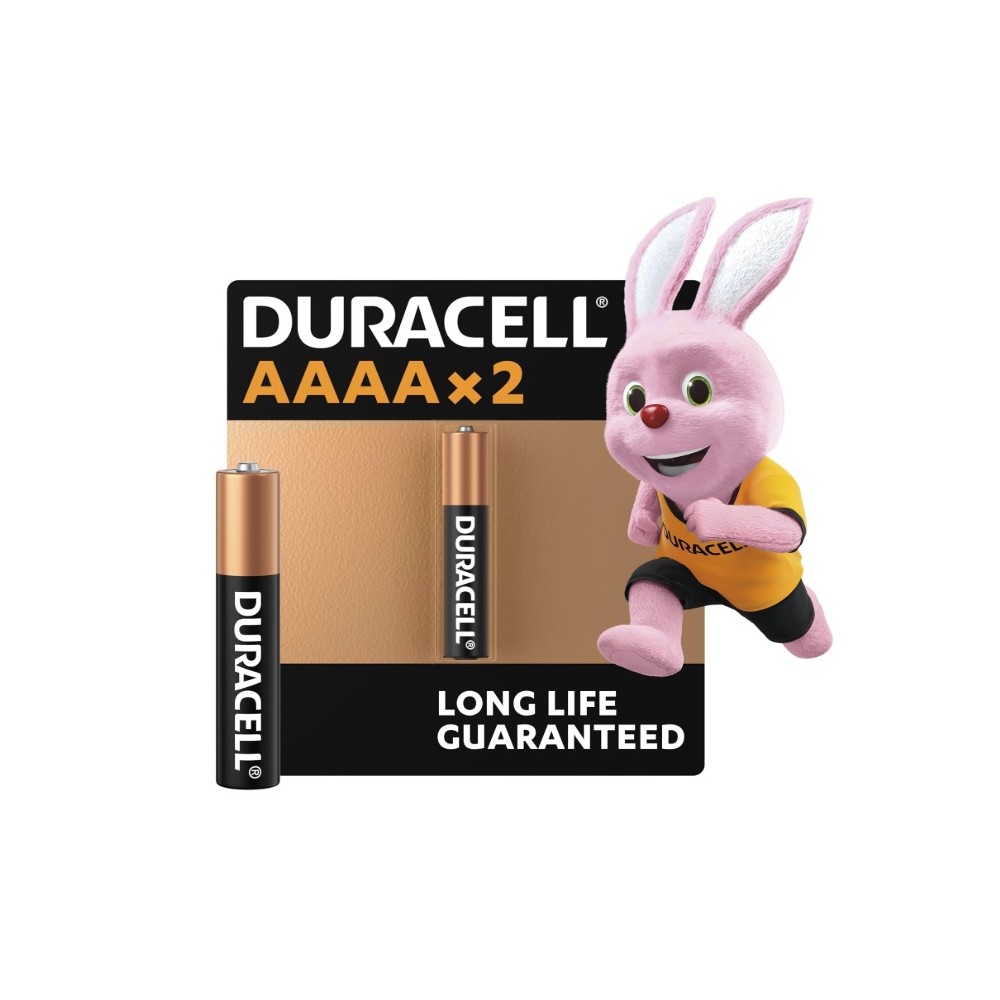 pilas duracell 15v aaaa 15v lr8d425 paq 2 uds