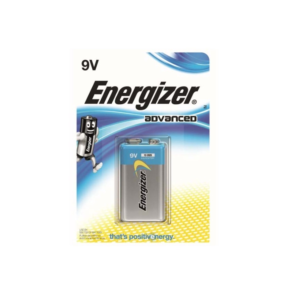 pilas alcalina 9v6lr61  energizer eco advanced blister 1 u