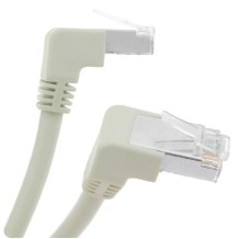 cable de red categoria 6 cat6 rj45 acodado ftp 24awg lan de