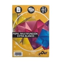 hojas tamano cuartilla a5 oleff 80 gr paq 500 uds