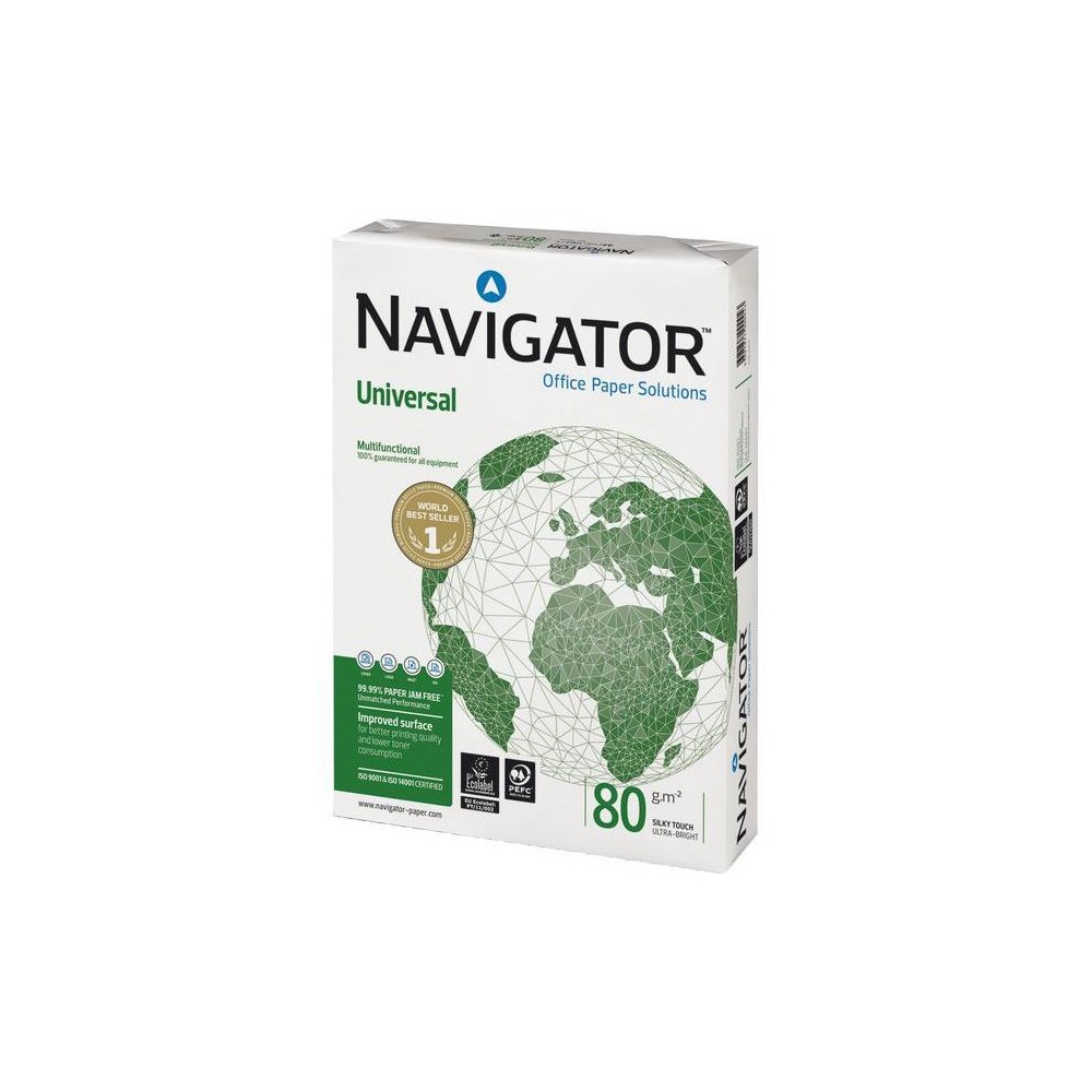 navigator papel a3 80 gr universal caja de 5 paq de 500 h