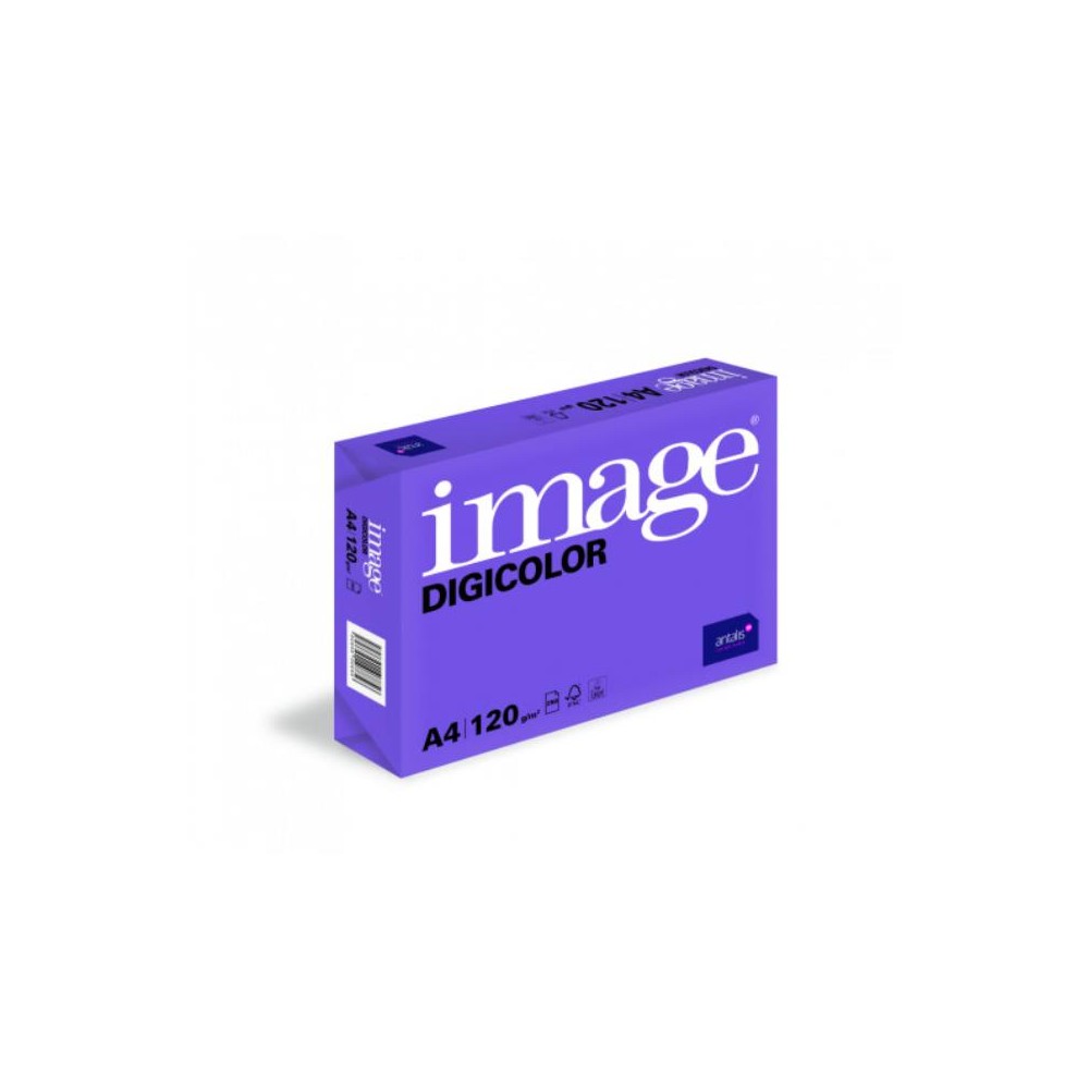 papel impresion laser a4 160gr image digicolor  paq 250 ho