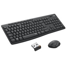 teclado  raton inalambrico logitech mk295 qwerty esp
