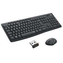 teclado  raton inalambrico logitech mk295 qwerty esp
