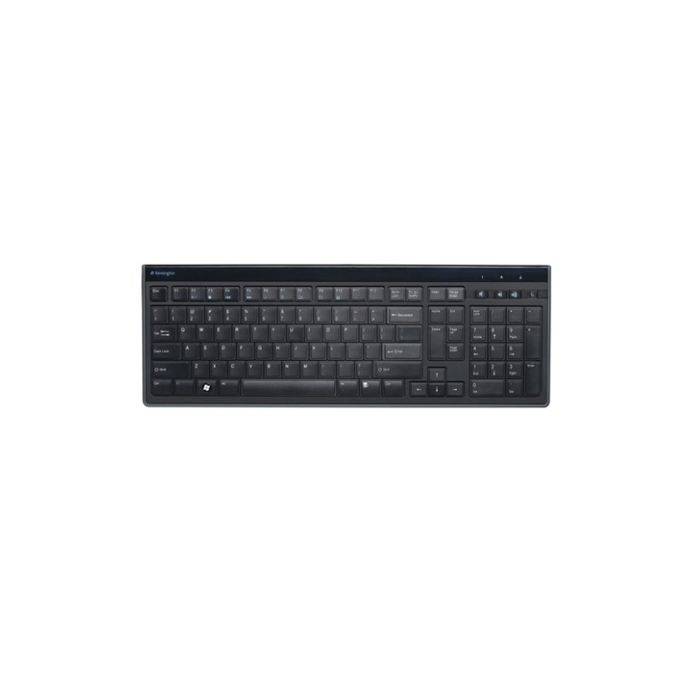 teclado kensington 942067 advance fit con cable teclas fina
