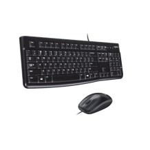 teclado  raton logitech mk120 con cable espanol