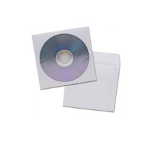 bolsafunda de papel para cd blanco sam paq 50 uds