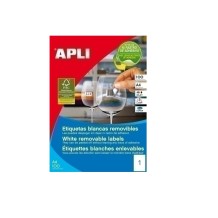 etiquetas autoadhesivas blancas a4 cantos rectos removible 2