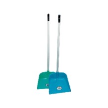 recogedor de plastico con goma palo de pvc de 73 cm con rosc
