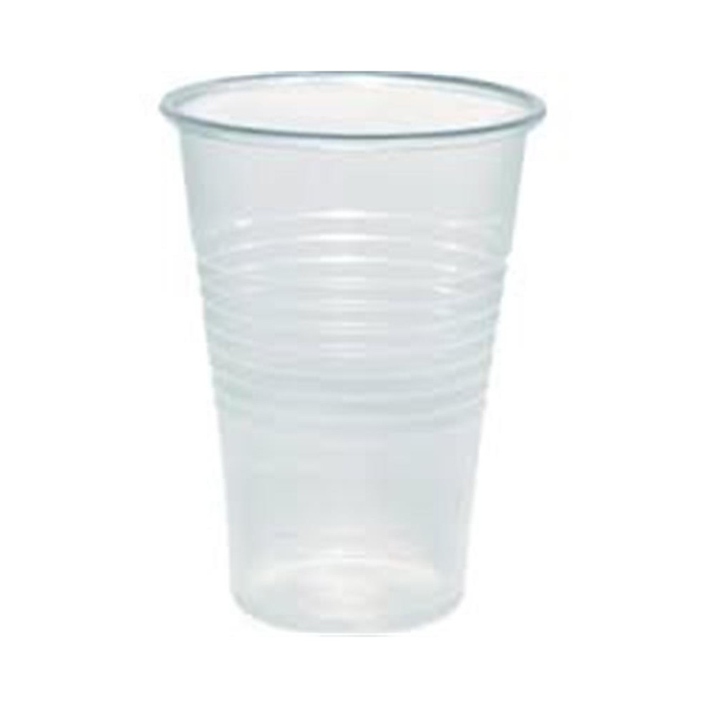 vaso de plastico de 220cc transparente paq 100 uds