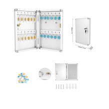 caja de caudales 2 compartimentos para 24 llaves cerradura c