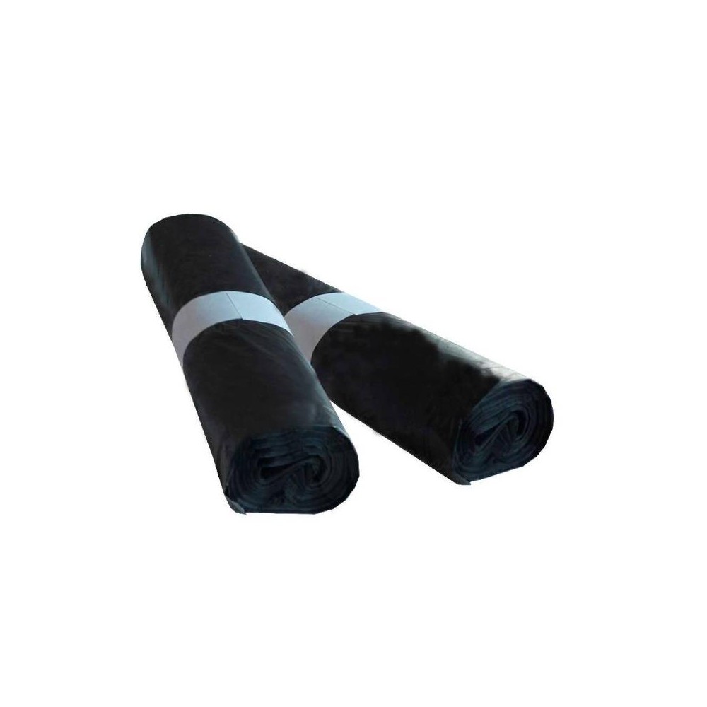 bolsa basura industrial 110l 85x105cm galga 140 negra rollo