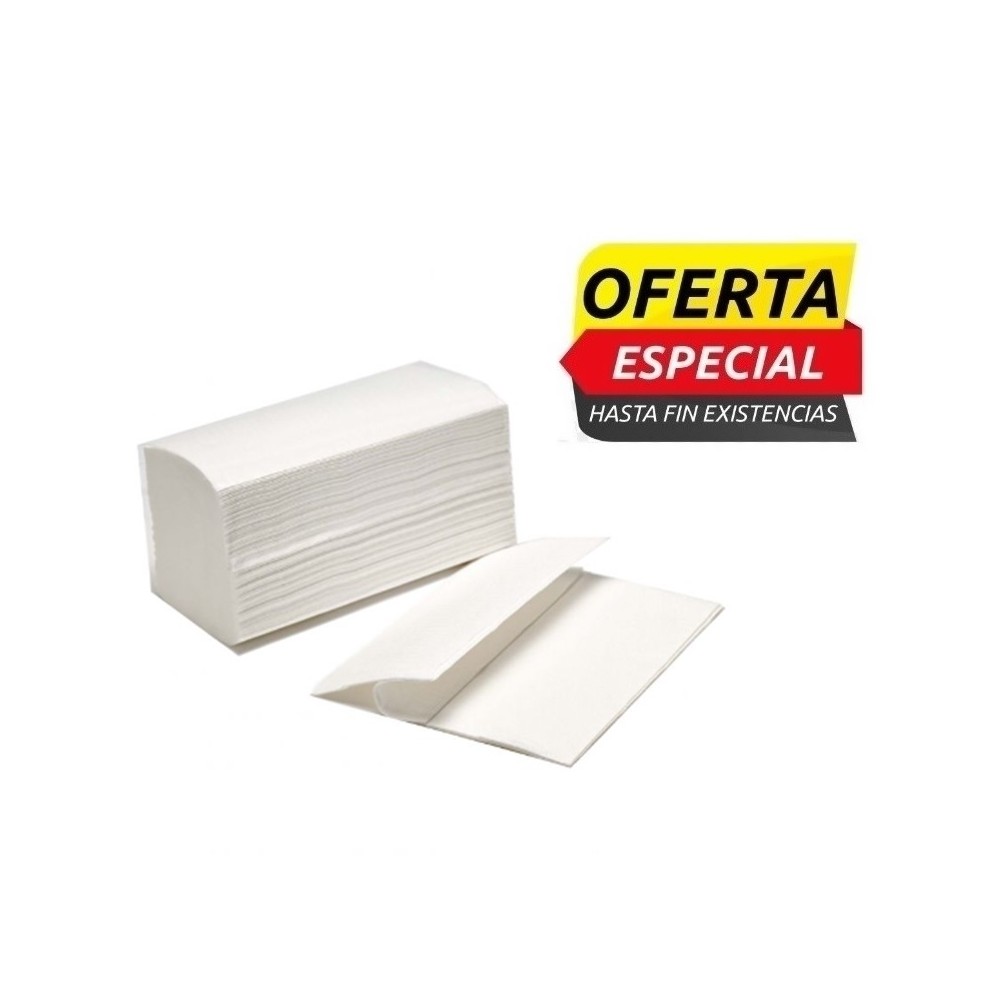 toallas plegadas en z para secamanos 200 uds paq 30 uds