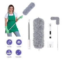 plumero microfibra con 2 en 1 ranuras extensible ajustable