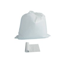 bolsa plastico 85x105 galga 150 blanca caja de 300 unids