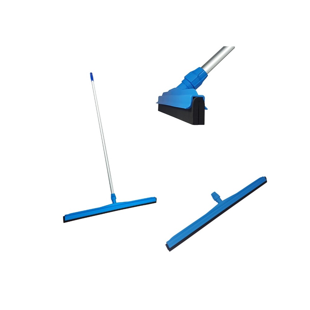 escoba profesional con mando de aluminio 140 cm para limpie