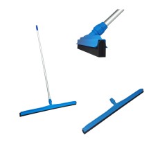 escoba profesional con mando de aluminio 140 cm para limpie