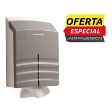 dispensador de toallas secamanos plegadas en z 41x29x14 gris