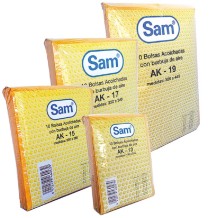 bolsa burbuja kraft con cinta adhesiva 100x165mm n11 paq