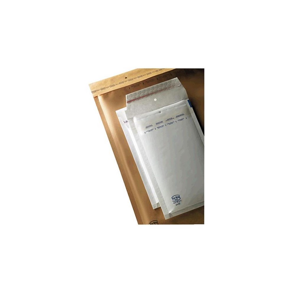 bolsa burbuja kraft con cinta adhesiva 120x215mm n12 paq