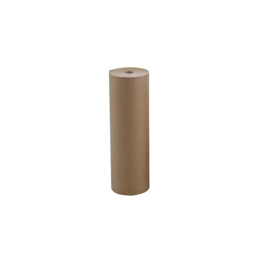 rollo de papel embalar kraft marron 110x500munidad