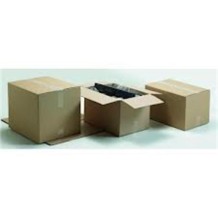 caja carton embalaje canal simple 38x34x40cm marron unidad