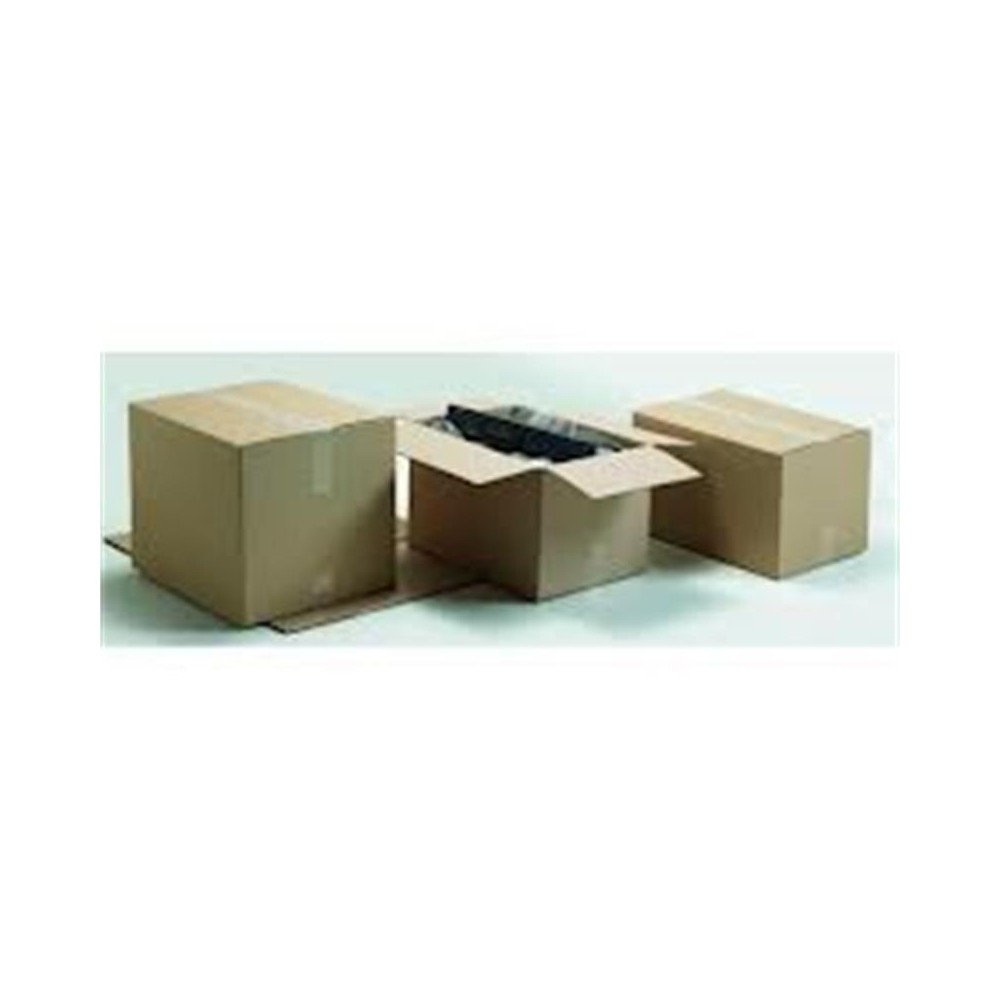 caja carton embalaje canal simple 38x34x40cm marron unidad