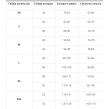 bata blanca senora manga larga talla xl4850