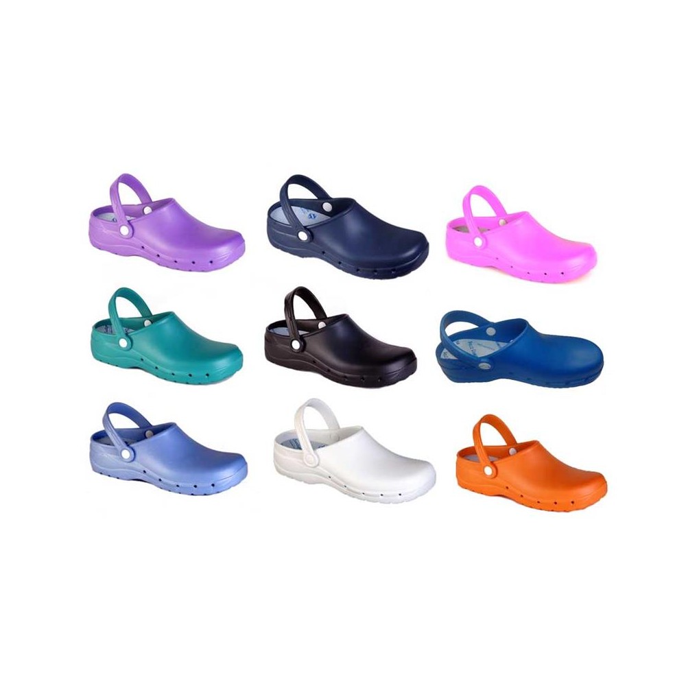 zueco flotante antideslizante blanco con plantilla n 36