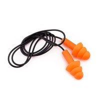 tapones oido para proteccion auditiva reutilizable con cordo