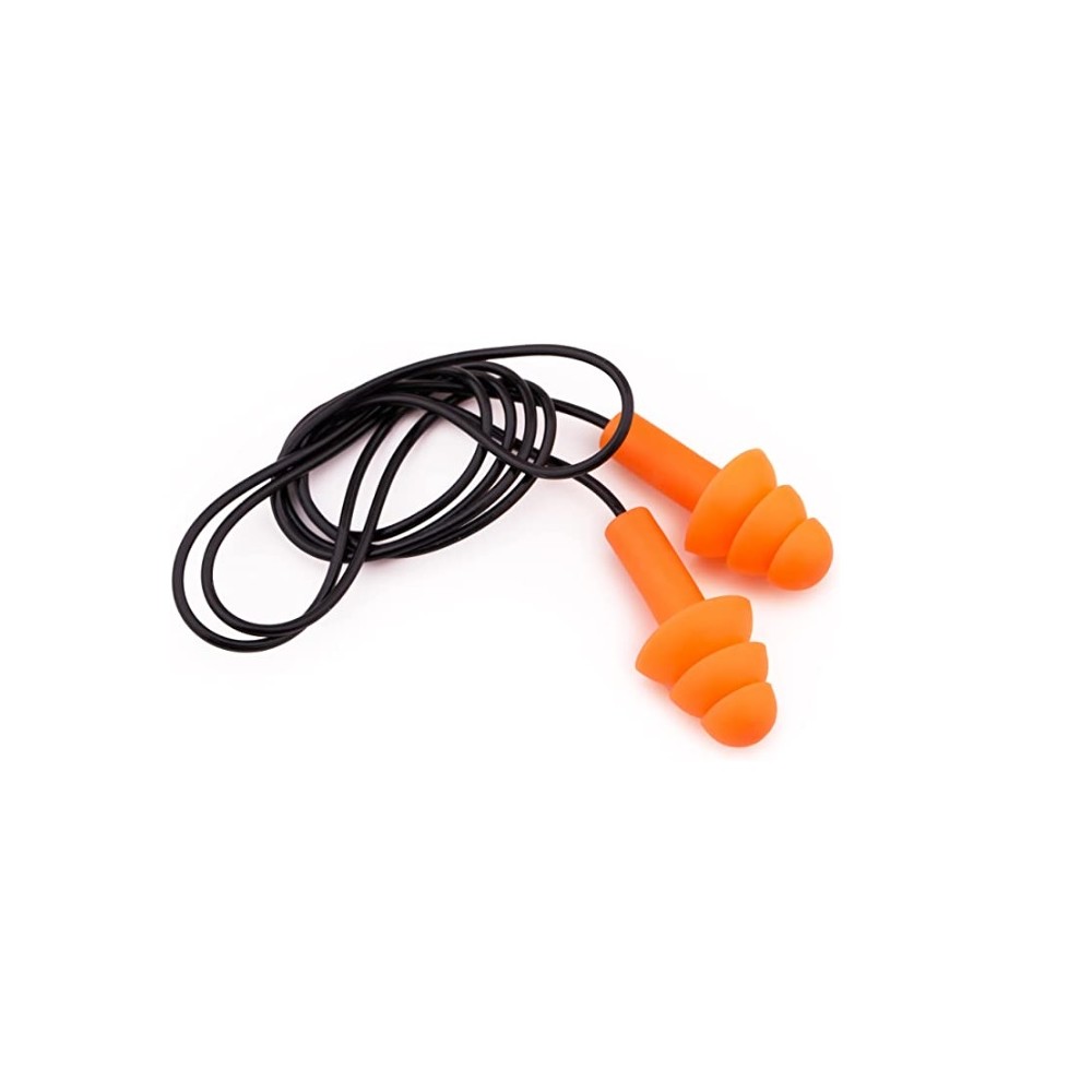 tapones oido para proteccion auditiva reutilizable con cordo