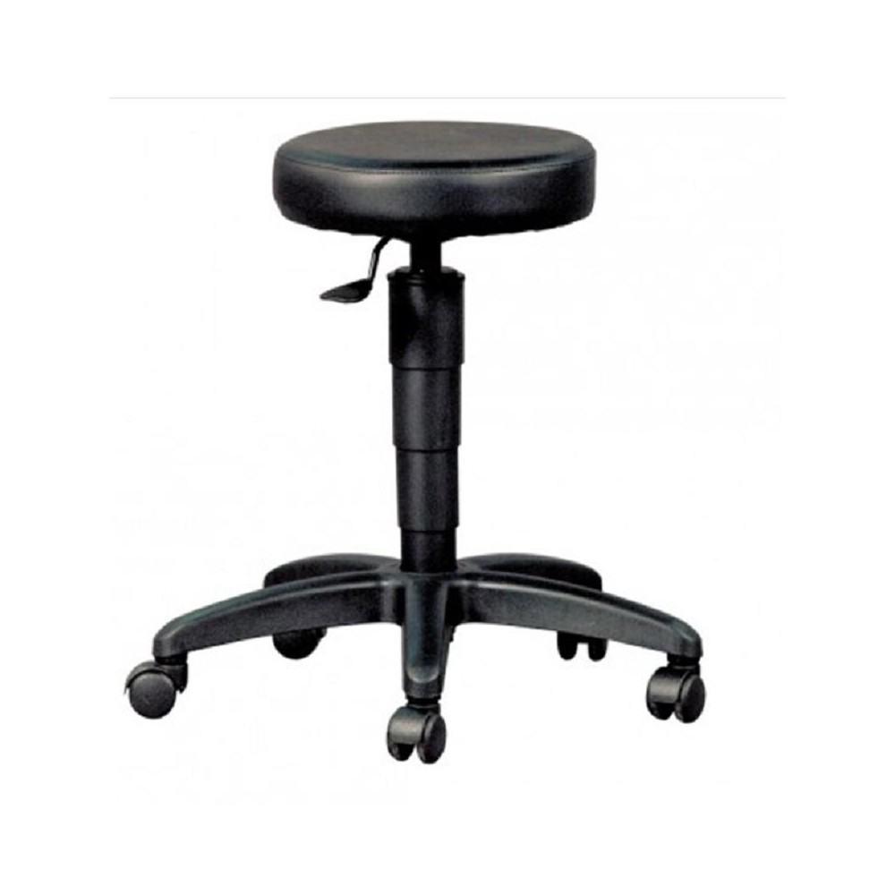 taburete bajo regulable en altura 4457cm color negro kinefi