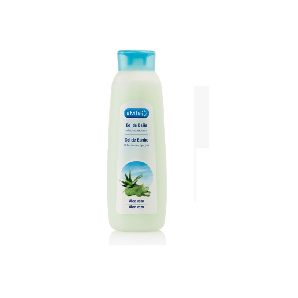 gel de bano alvita aloe vera 750 ml