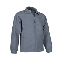 polar dakota manga larga y cremallera gris humo talla m