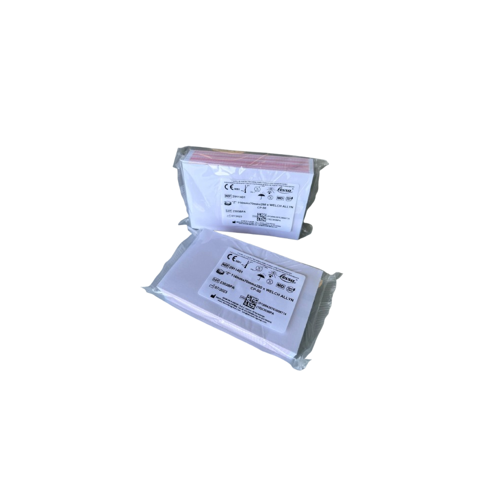 papel registro ecg welch allyn cp50 140x70x250 unidad