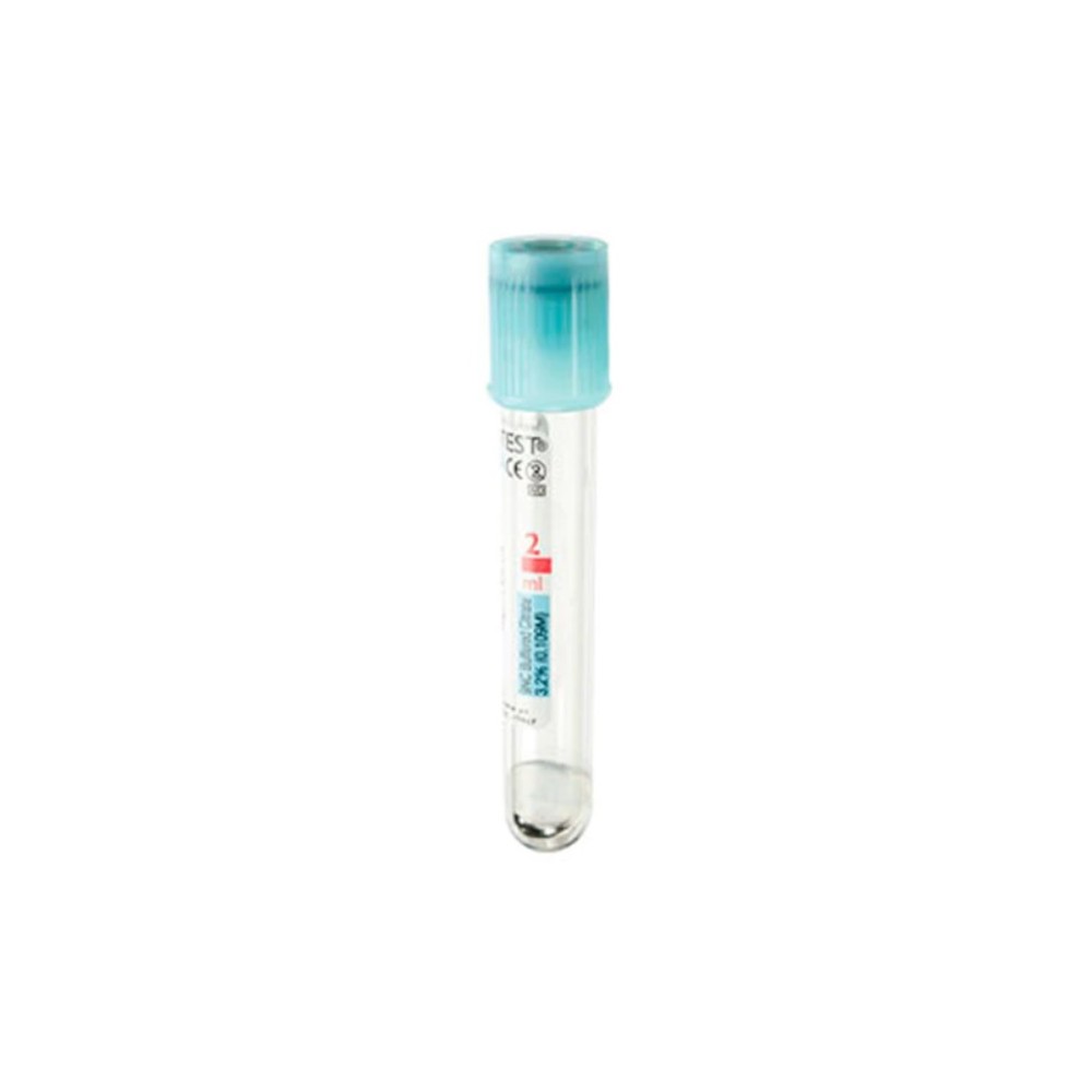 tubo de vacio pet 45ml 13mmx75mm citrato sodico na 32 azu