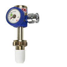manometro regulador de presion fija para botella de oxigeno