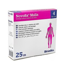 venda tubular malla 25 metros n 4 cabeza y muslo novofix 