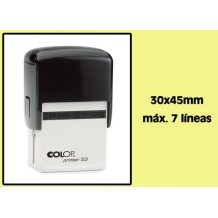 sello automatico personalizado datos  firma colop printer 5