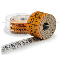 cinta metrica 150cm amarilla unidad