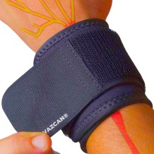 munequera elastica con velcro marino talla unica paq 2 uni