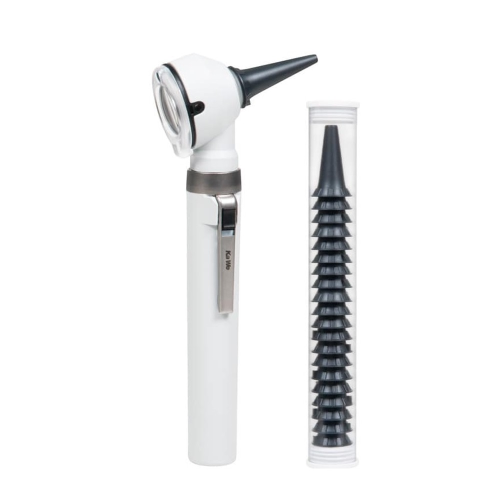 otoscopio pocket junior con mango unidad