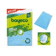 bayeta microfibra para cristales y banos 40 x 40 cm color a