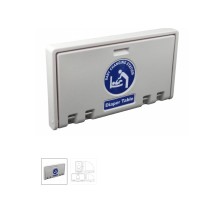 cambiador de bebe de pared horizontal y plegable jvd unidad